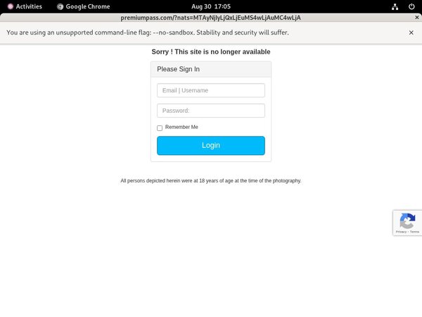 Working Premium Pass Login
