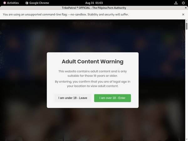 Working Trikepatrol.com Account