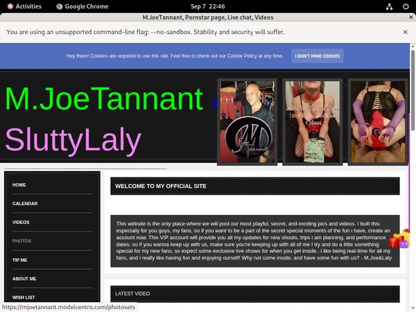 Youporn M.JoeTannant