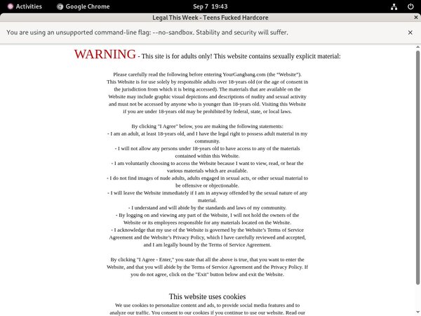 Your Gangbang Login Password