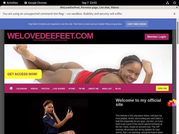 WeLoveDeeFeet Order