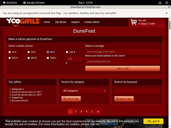 Dunefeet Porn