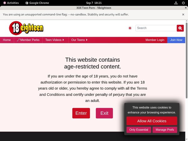 Premium 18eighteen Account
