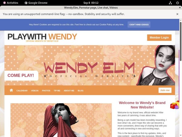 Elm Wendy Free Login