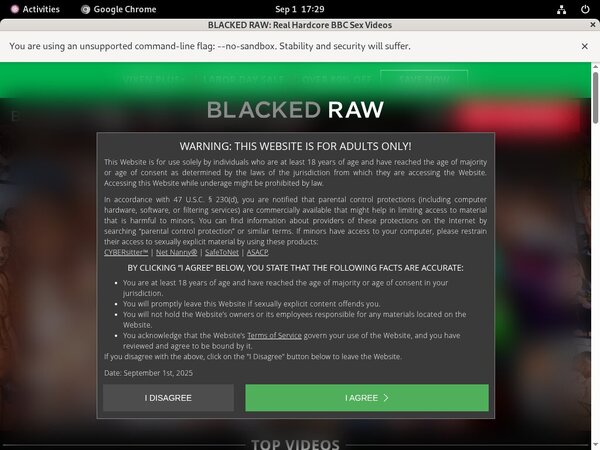 Blacked Raw Password Login