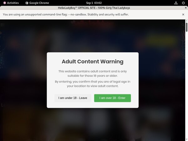 Helloladyboy Paysite Passwords
