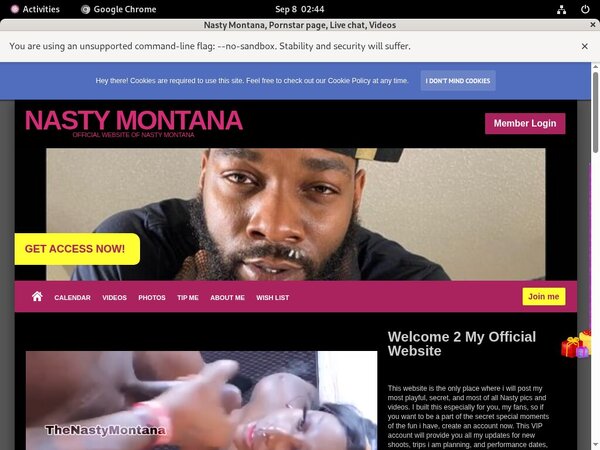 How To Get On Nastymontana.com For Free