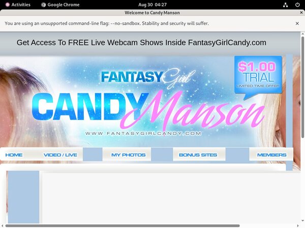 Videos Fantasy Girl Candy Free