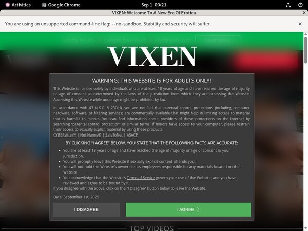Vixen Save 50% On 30Day Pass
